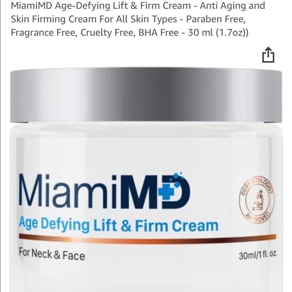 MiamiMD Age-Defying Lift & Firm Cream